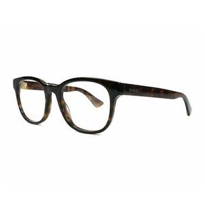 NWT Gucci Eyeglasses GG0005O-011 53mm Havana